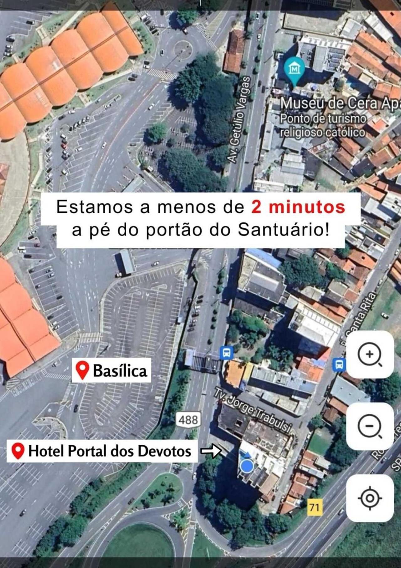Hotel Portal Dos Devotos アパレシーダ エクステリア 写真